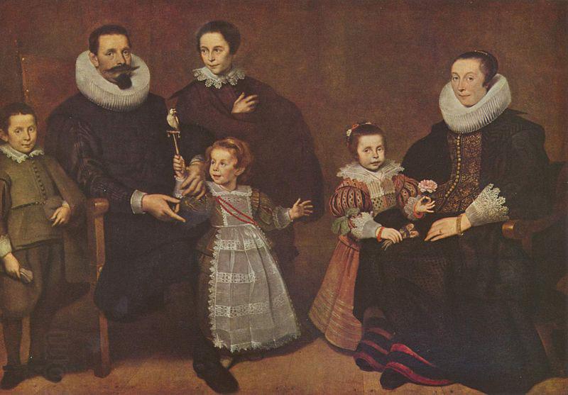 Cornelis de Vos Familienportrat China oil painting art